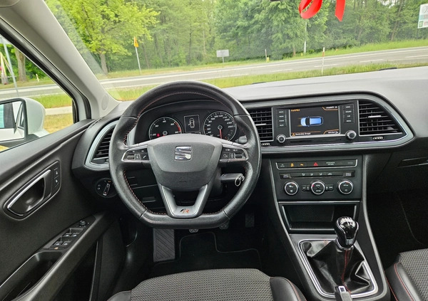 Seat Leon cena 43900 przebieg: 198000, rok produkcji 2014 z Ostrołęka małe 742